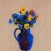 Vase of Flowers - Pansies